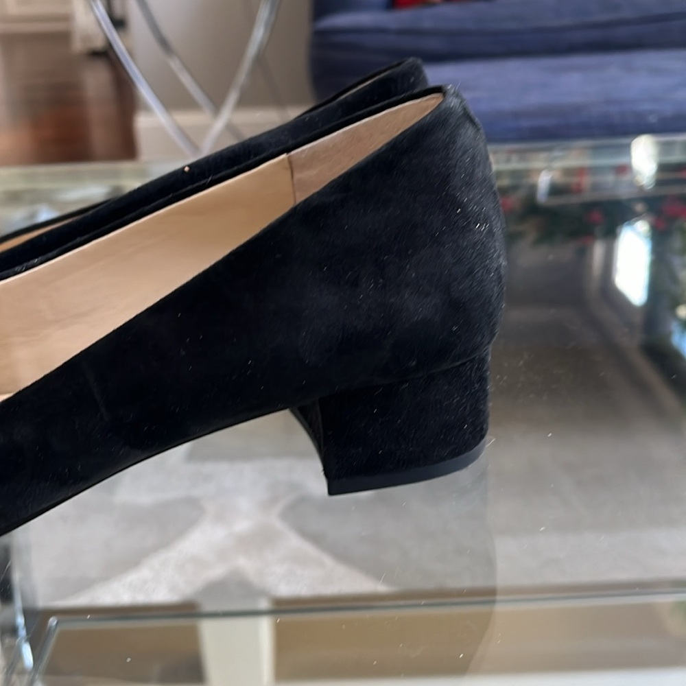 Black suede Sole Society pumps - Picture 4 of 10